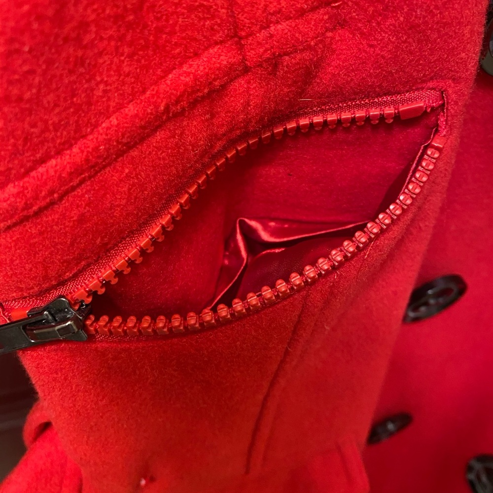 Junior’s Maralyn and Me brand Red Coat - Picture 7 of 16